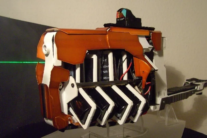The Gauss Rifle, a homebuilt four-stage coilgun