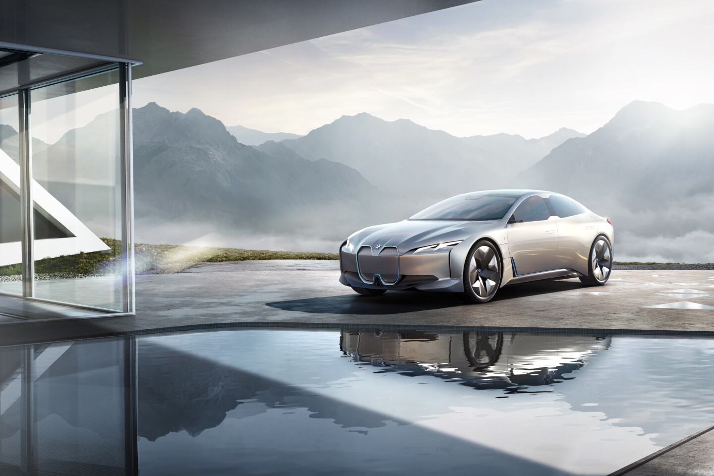 The i Vision Dynamics was revealed at the 2017 Frankfurt Motor Show