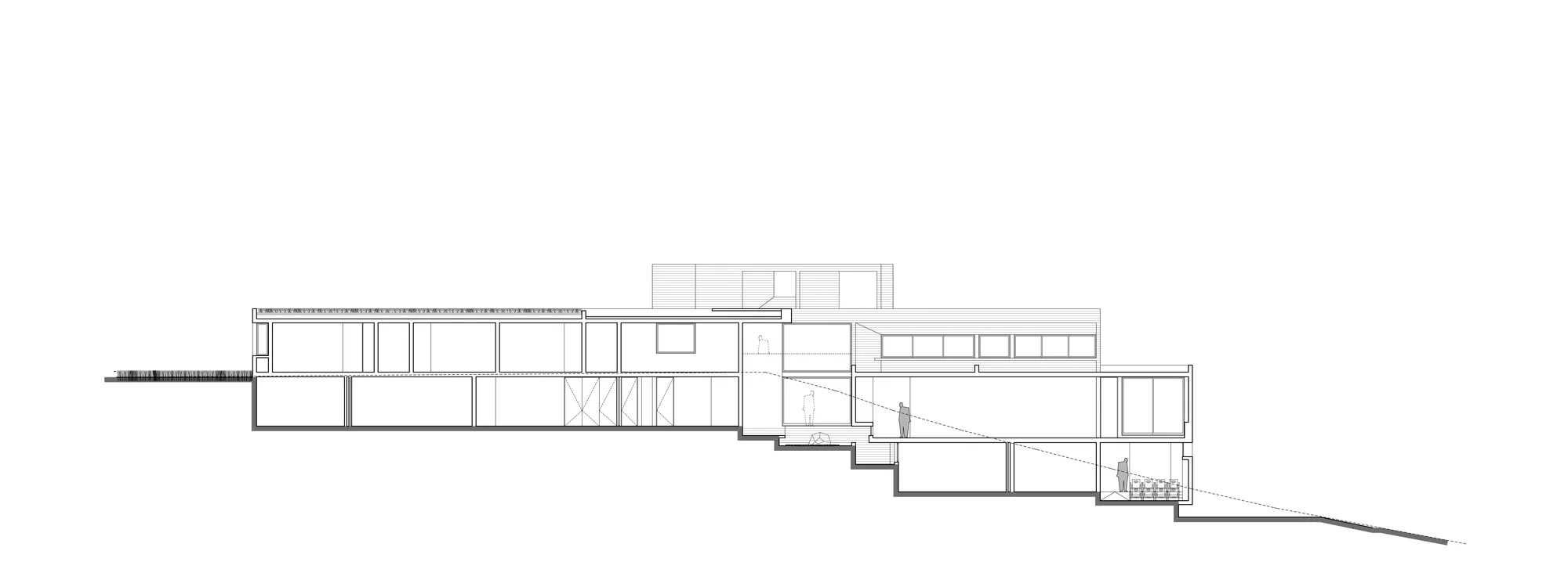 Architectural drawing of House RP (Image: Gonzalo Mardones Viviani)