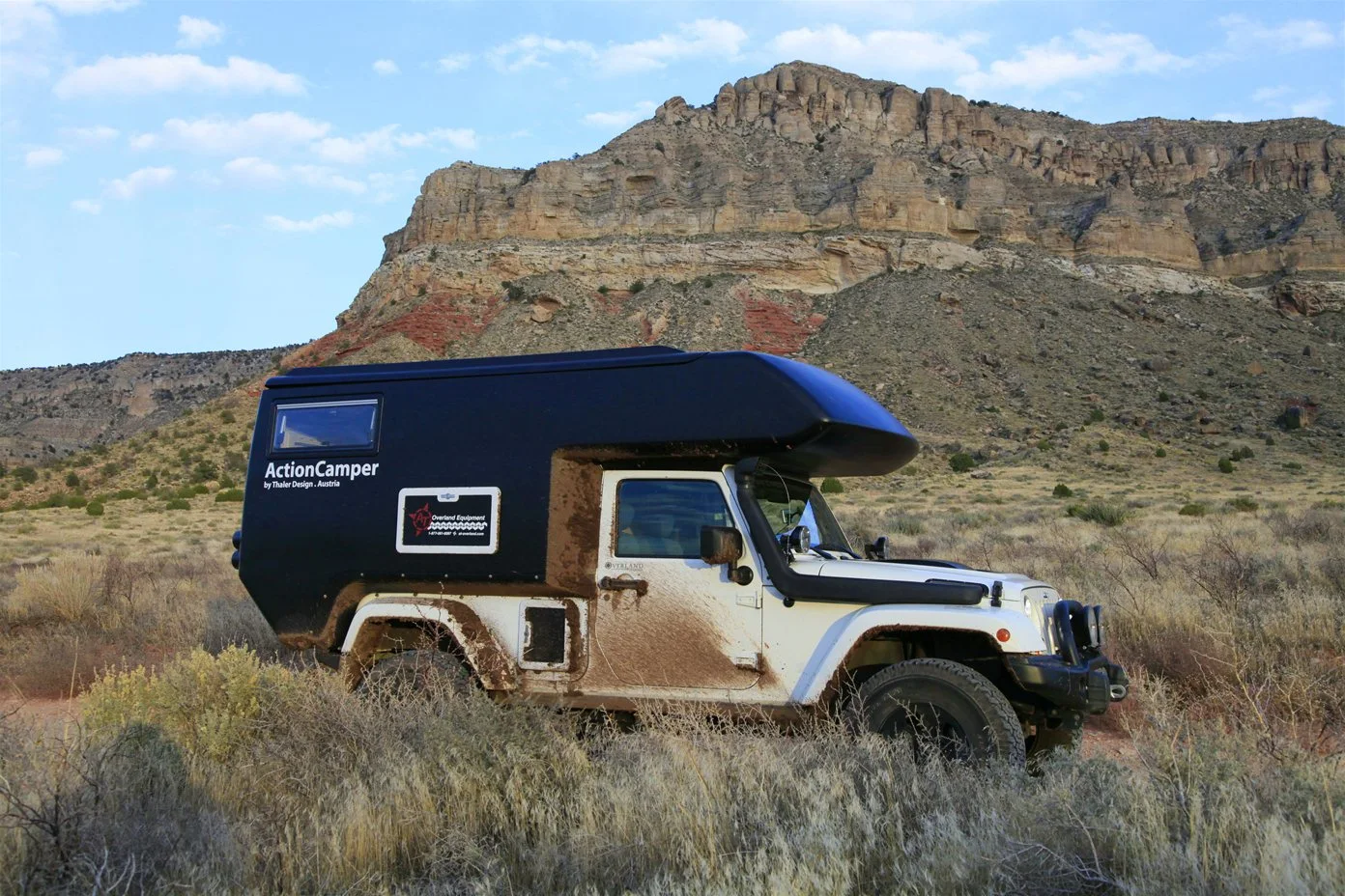 The Action Camper gets up close and personal with nature and views