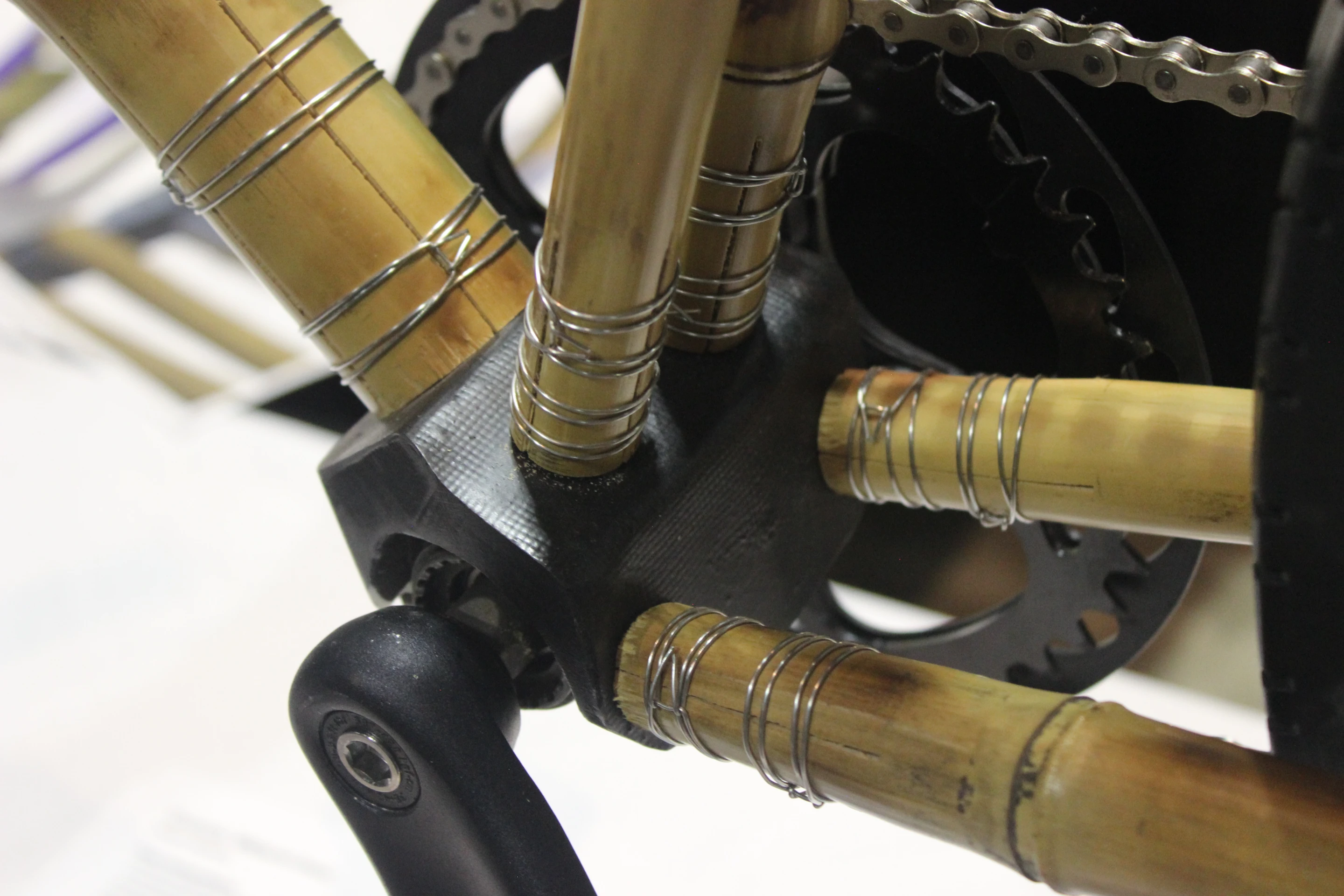 The design does away with the need for materials such as epoxy or polyester resin