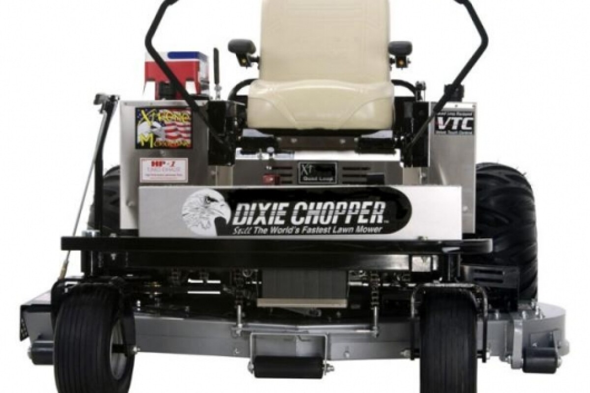 world's fastest lawnmower