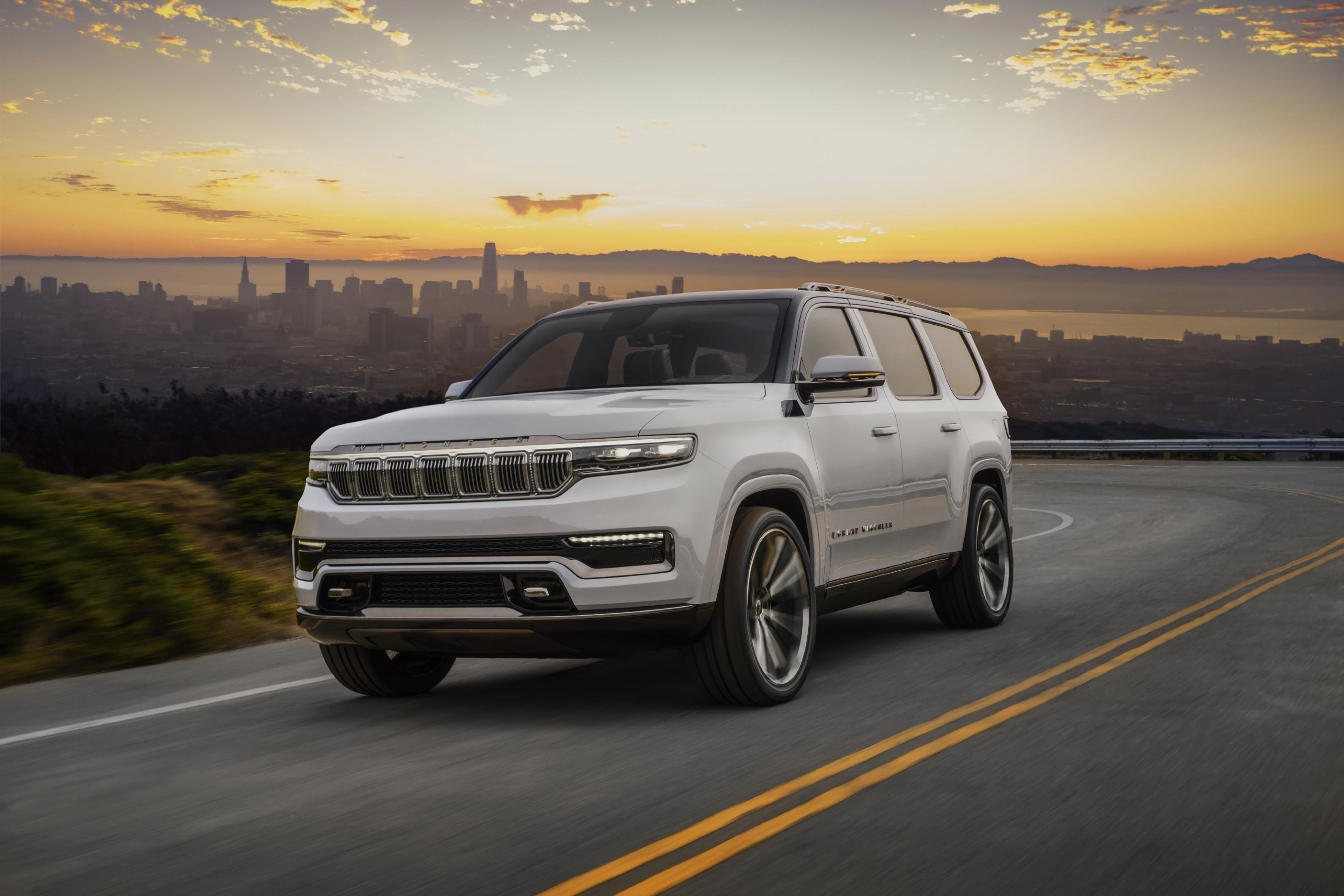 The Jeep Grand Wagoneer Concept introduces both a production-ready vehicle and the concept of "Wagoneer" as a premium label for the Jeep brand