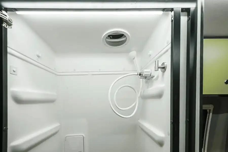 Wet bath shower