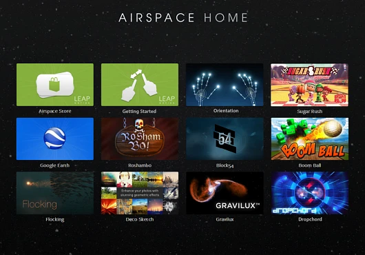 The Airspace Store from Leap motion launched Monday and includes apps made specifically for the device