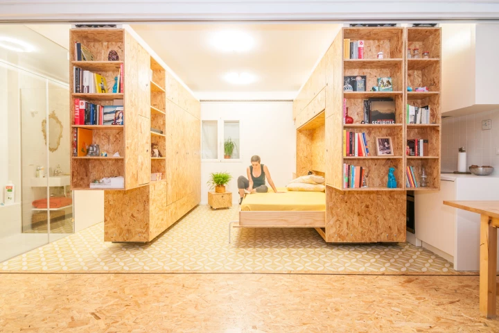 The Madrid-based All I Own House was completed in August 2014 by Spanish firm PKMN Architectures (Photo: Javier de Paz García)