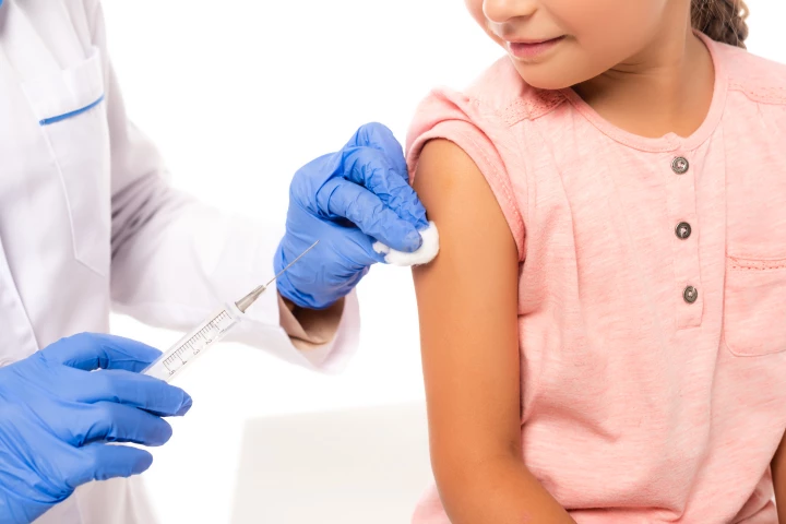 The research found vaccination reduces a child's risk of hospitalization and severe disease from COVID-19 by 68 percent
