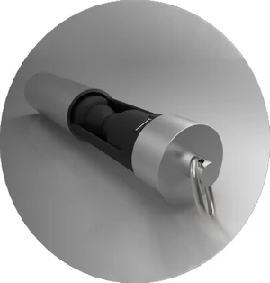 A storage capsule is fitted with a 100 mAh Li-Ion battery and functions as a charger for the earphones when you are on the move
