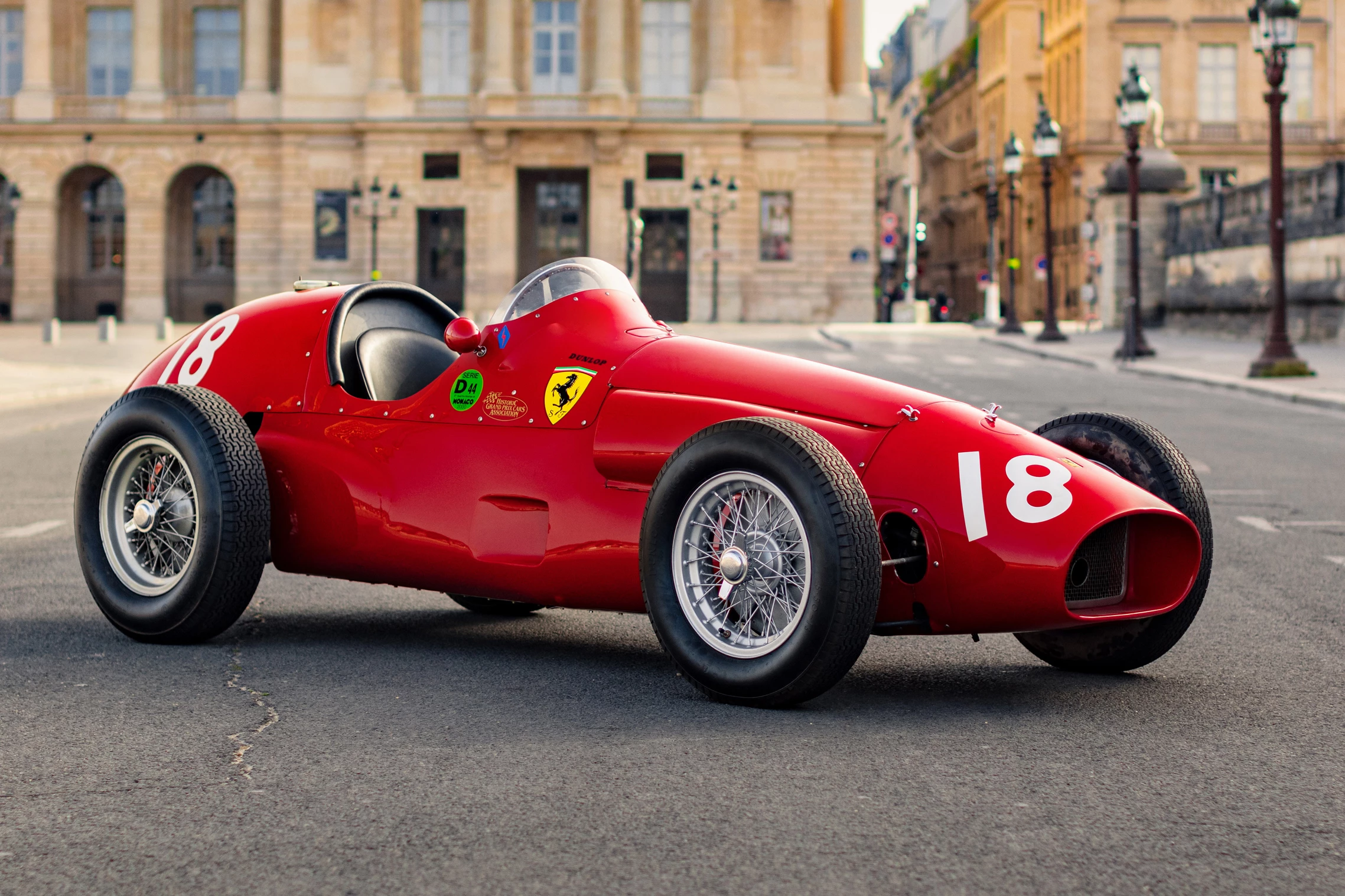 This 1954 Ferrari 625 F1 will go to auction as Lot 337 at RM Sotheby's on Saturday, 20 August 2022 with an estimate of between $3,000,000 and $4,000,000