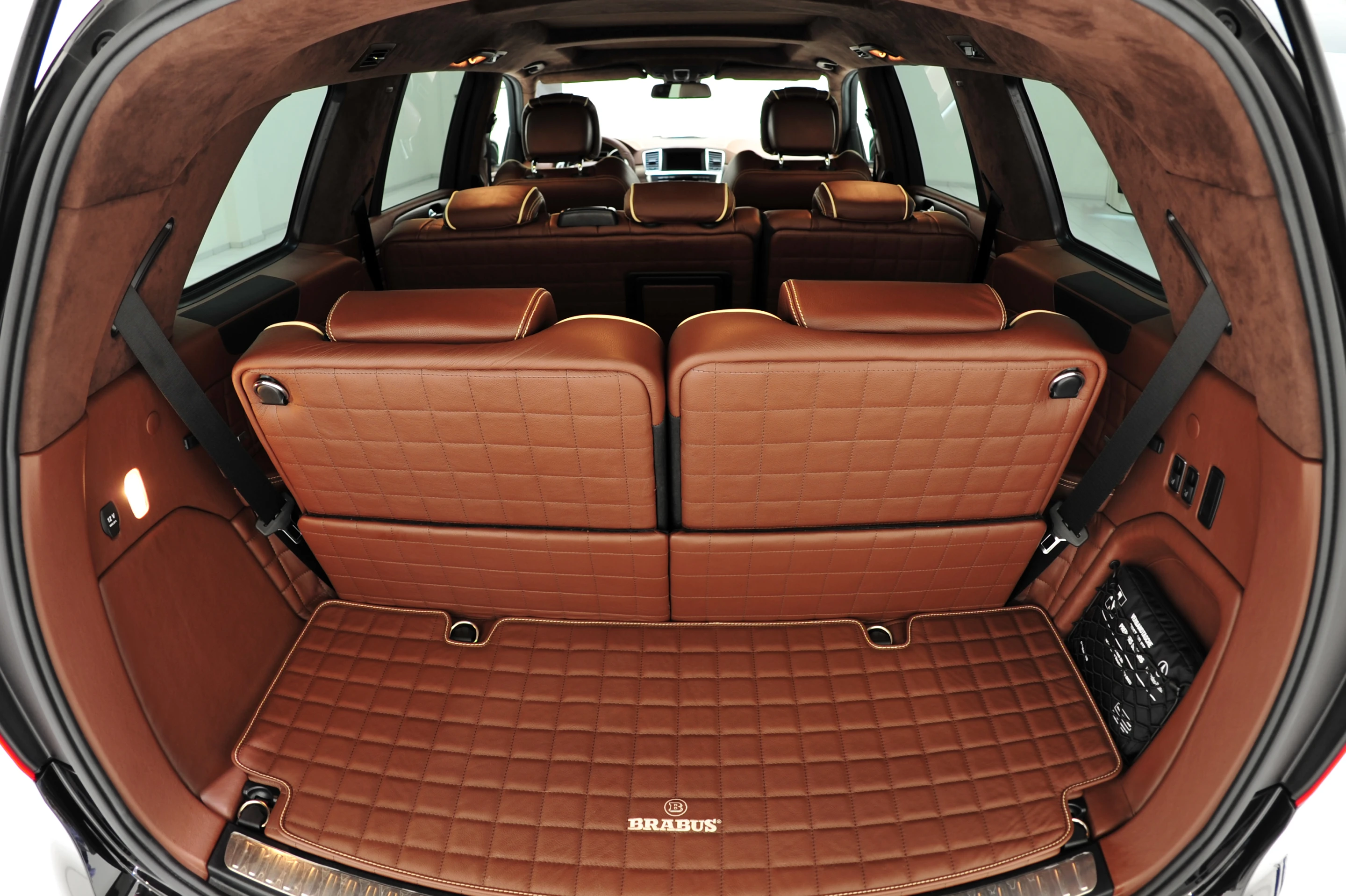 Brabus B63 still has the same extensive cargo capacity as the stock GL