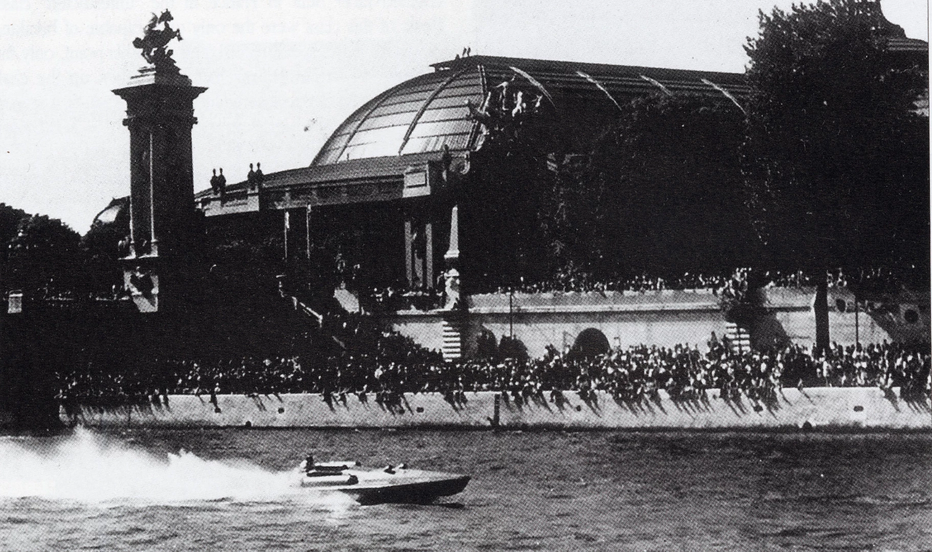 One of the fastest boats in the world between the wars, this 1934 Hispano-Suiza 36-liter V12 Hydroplane has a fascinating provenance and can be heard for miles when its 36-liter Hispano-Suiza V12 engine fires up. The winner of events such as the 1938 Lyon-Marseille-Cannes race, and the 1936 President of the Republic prize at the Nautical Week in Cannes, where it averaged 90.34 km/h over the 12 km race distance. The choice of an auction venue was quite appropriate as Rafale V was timed at 130 km/h on the nearby River Seine in the mid-1930s. Sadly, it did not find a new home.