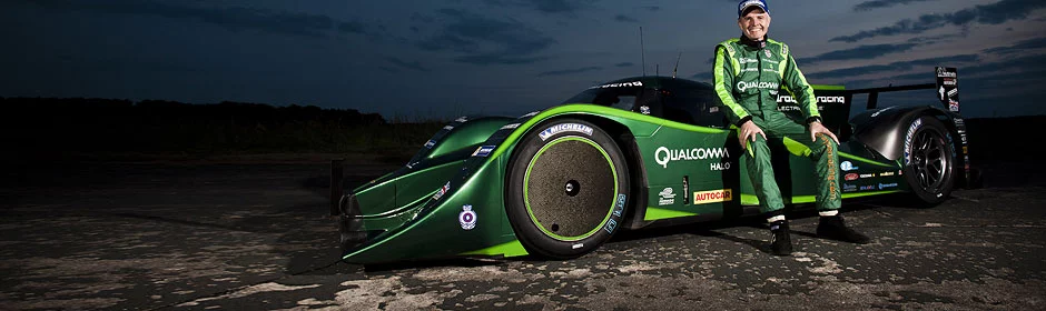 The B12 69/EV was driven by Lord Drayson