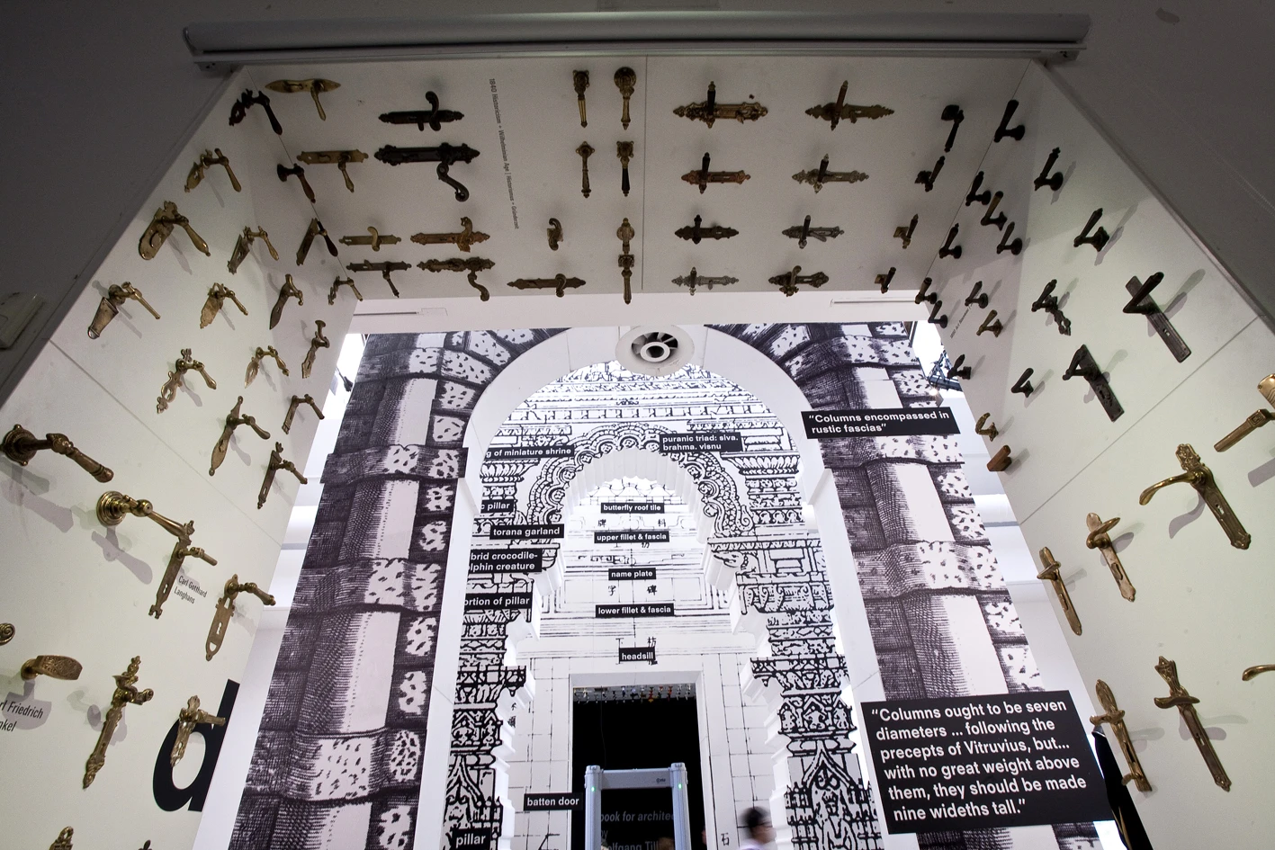 Doorways and handles through the centuries (Image: Francesco Galli, courtesy Biennale di Venezia)