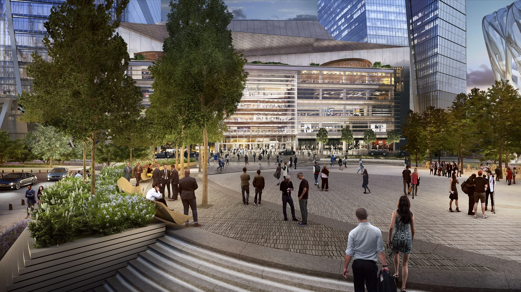 50 Hudson Yards will offer easy access to the rest of the Hudson Yards development