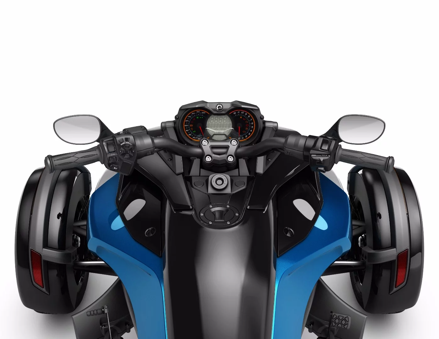 A partial overhead view of the F3-S