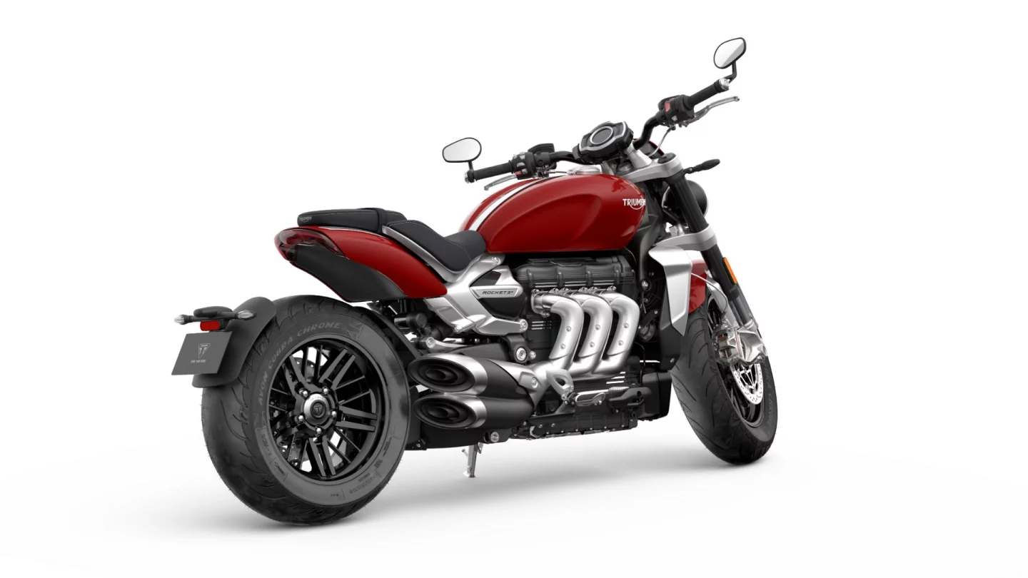 The 2020 Triumph Rocket 3 R in Korosi Red