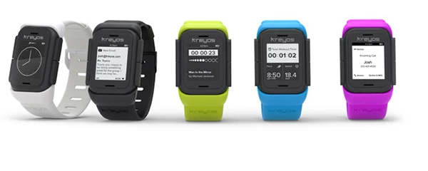 The Kreyos Meteor smartwatch offers voice controls and gesture controls, making this a possible next step towards the Star Trek communicator technology