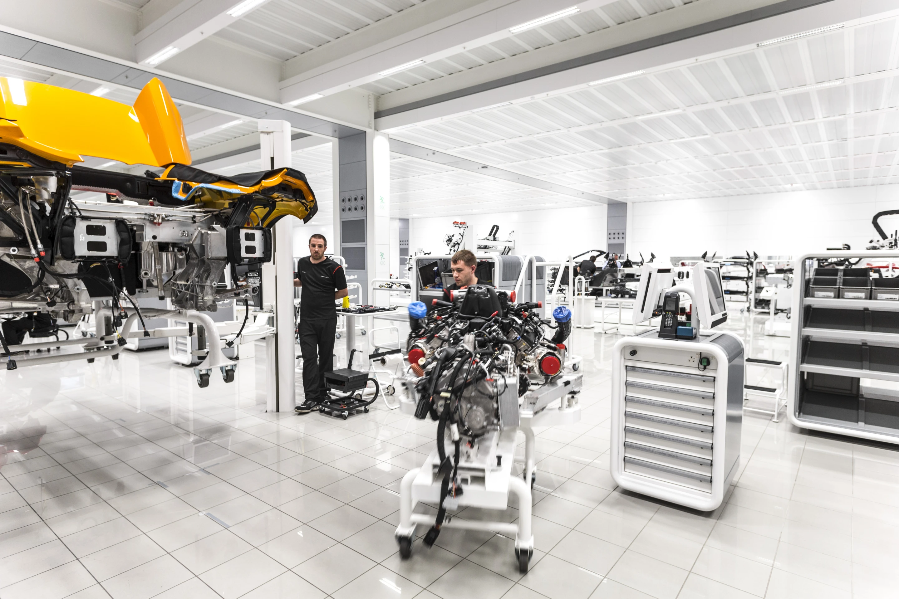 12C is powered by a 3.8 liter twin-turbo V8, mounted behind the driver, that produces 616 hp and 443 lb.ft of torque