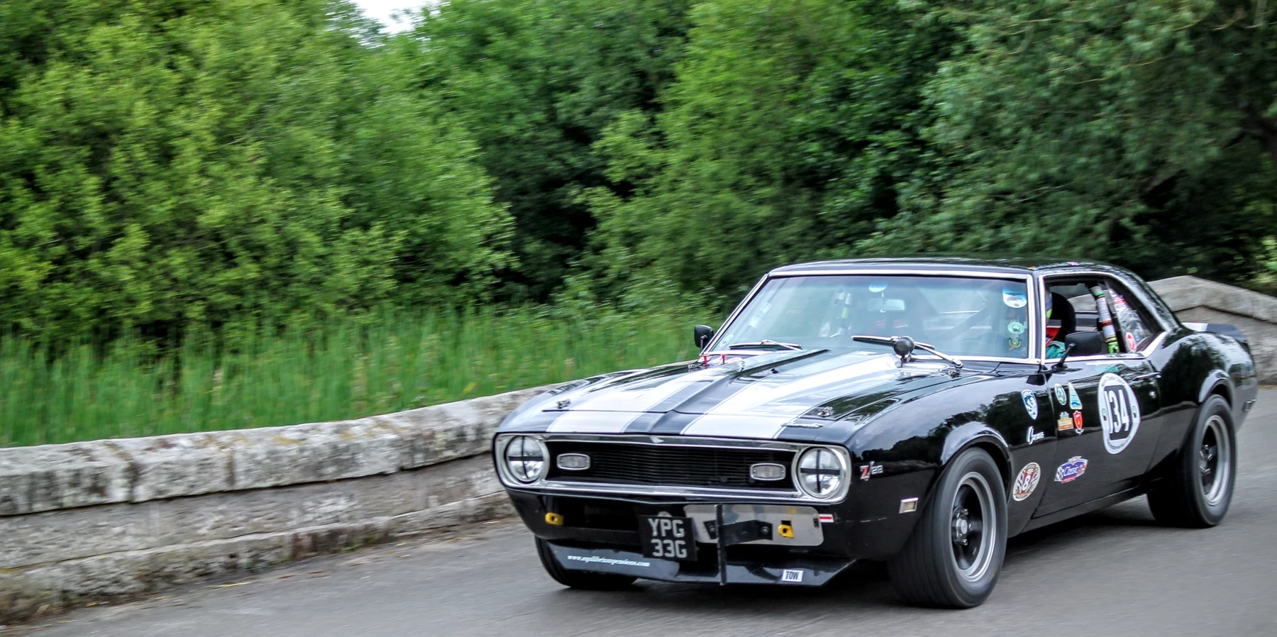 1968 Chevrolet Camaro Z/38 driven by David Piper