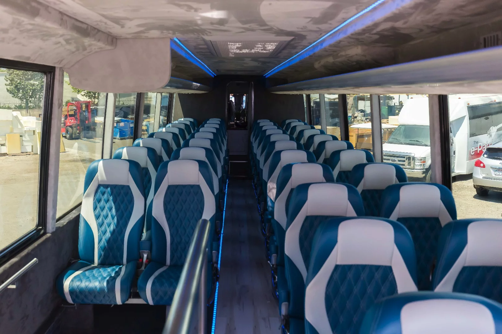 Inside the Gaffoglio/Thunder Sky electric bus prototype