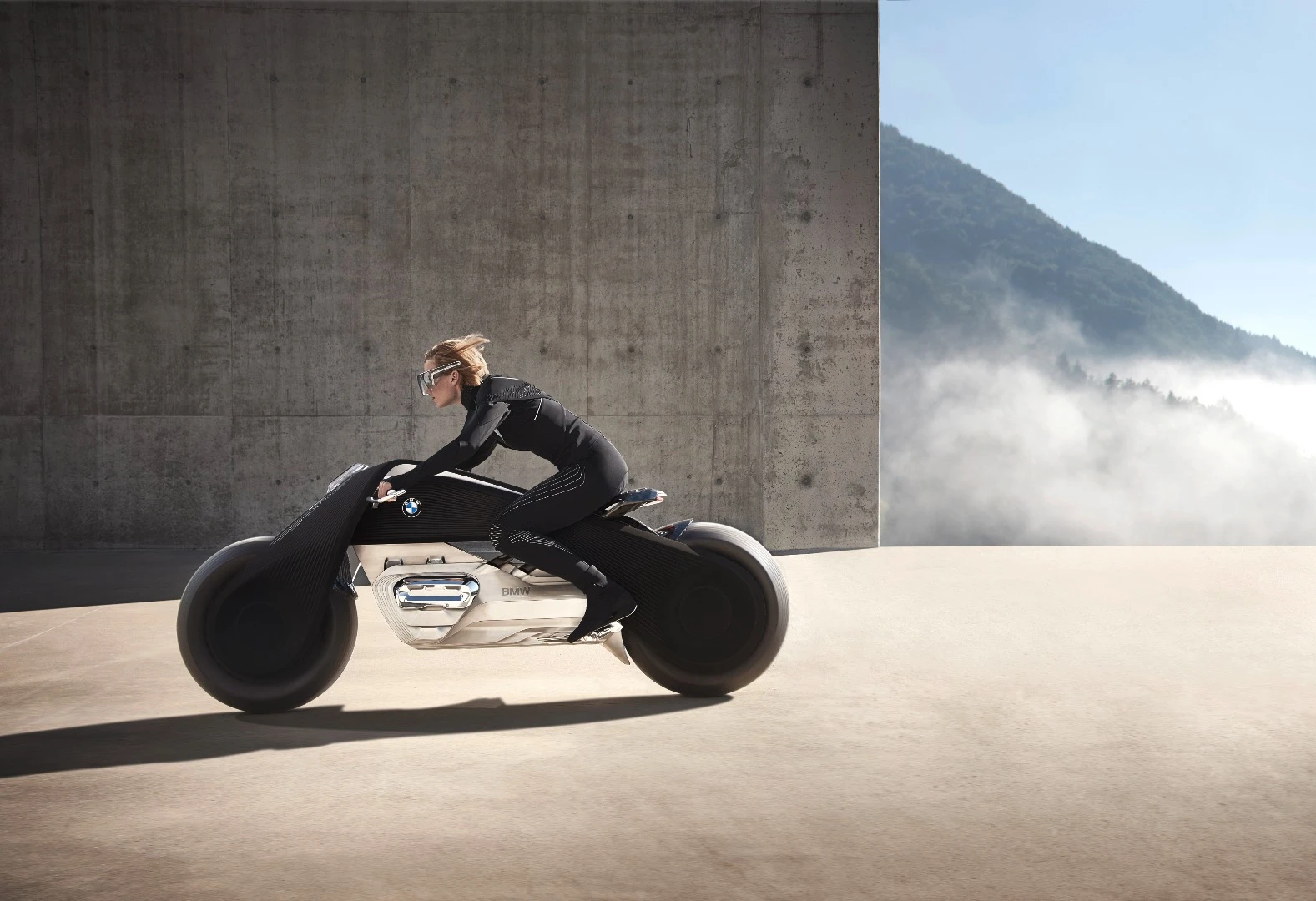 The motorcycle is a "Great Escape" from the world, says BMW
