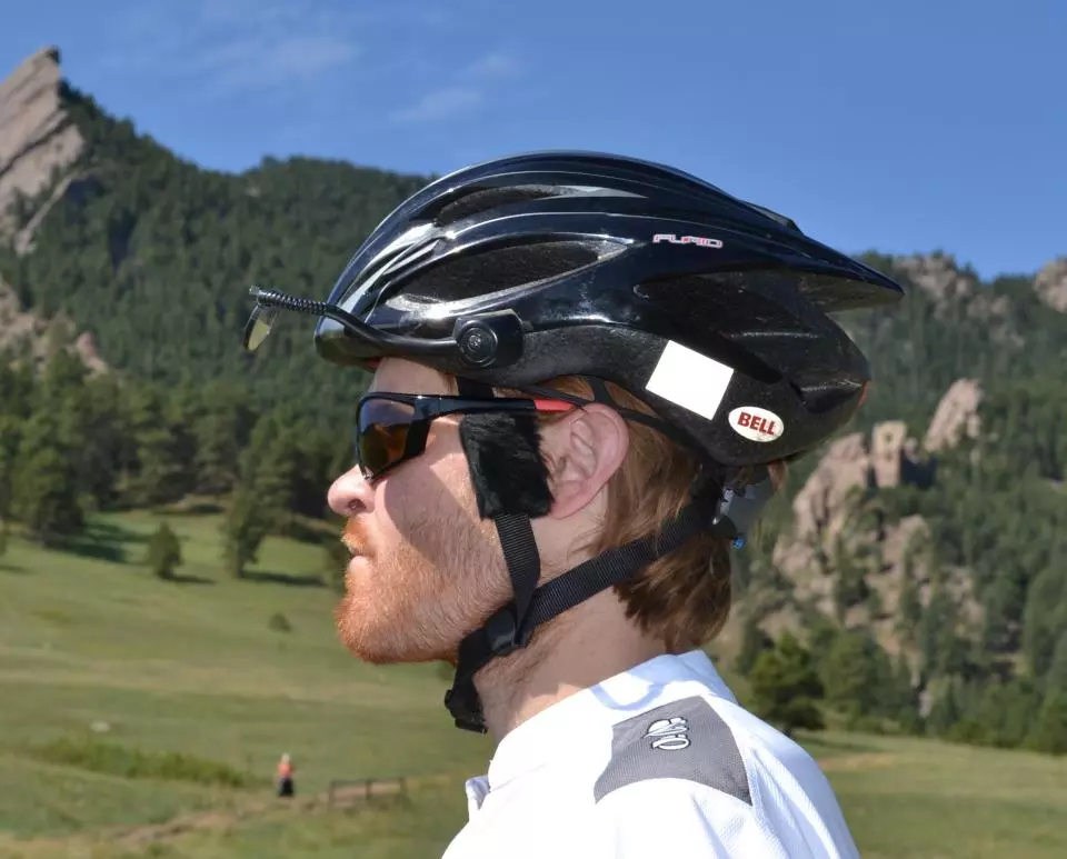 Cat-Ears are bicycle helmet attachments that are claimed to reduce wind noise in the cyclist's ears