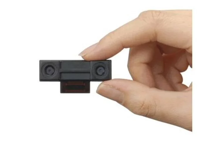 Sharp has just announced the development of a 3D camera unit compact enough to be used in mobile devices and capable of capturing movies in 720p high definition