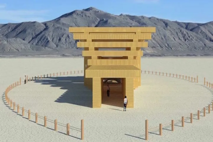 The Temple has been central to the Burning Man experience since it first debuted in the year 2000