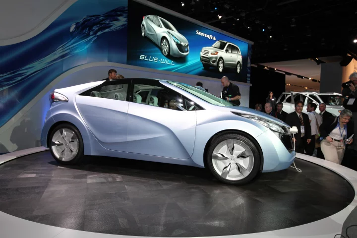 Hyundai's Blue Will plug-in hybrid concept.
