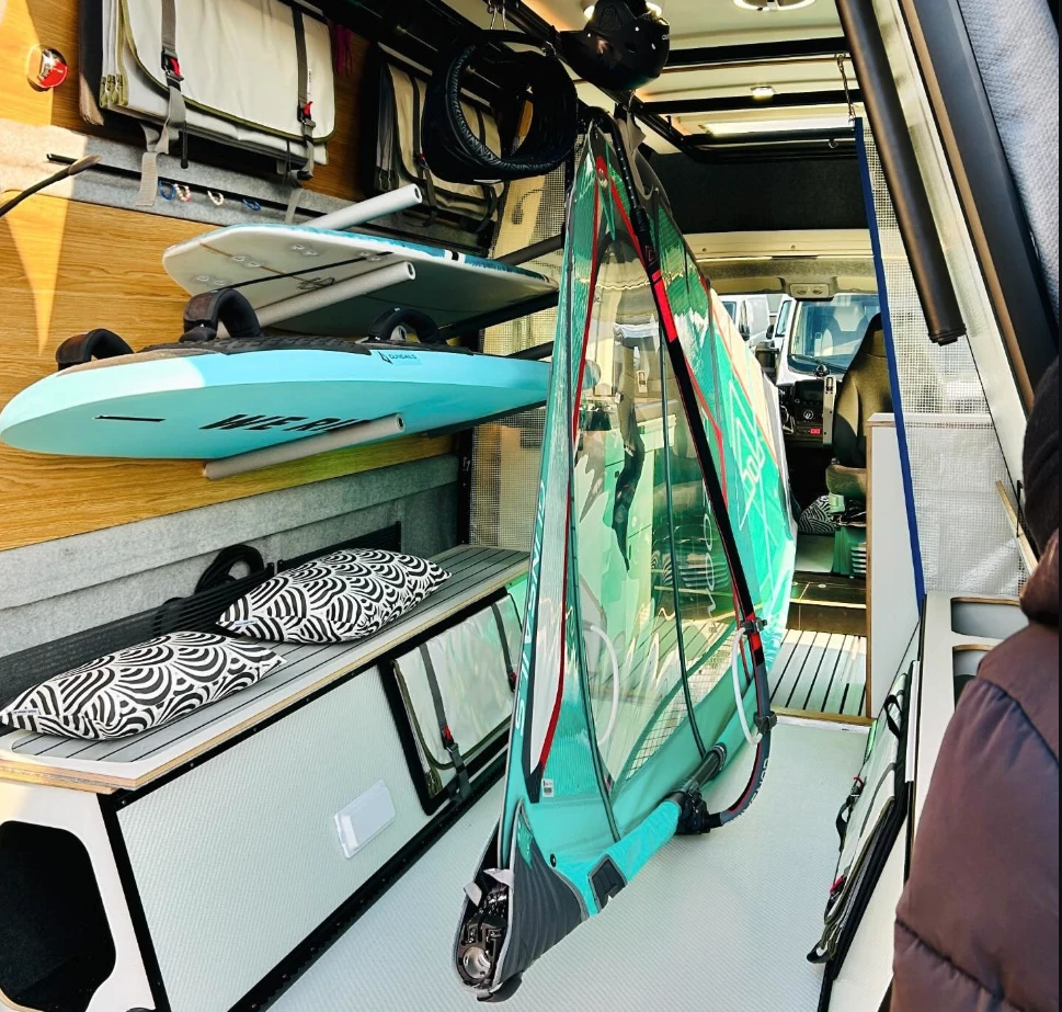 The Surf 'n' Sail concept is ready to transport all kinds of large, awkward water sports equipment