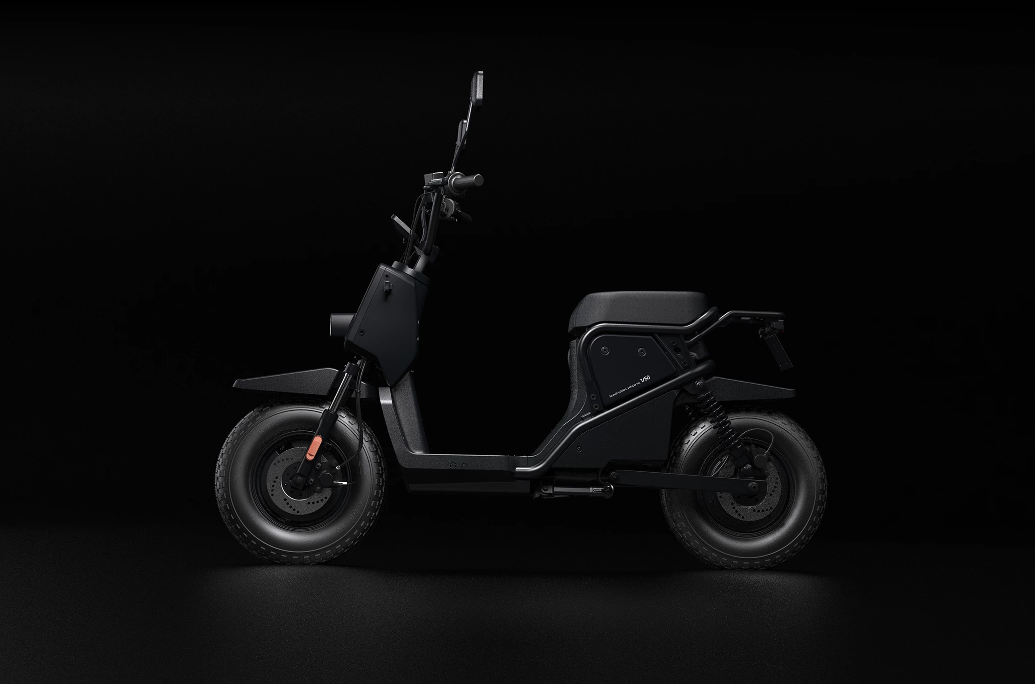 The epa-1 can be configured with a 2.6-kW hub motor for scooting around the city at up to 45 km/h