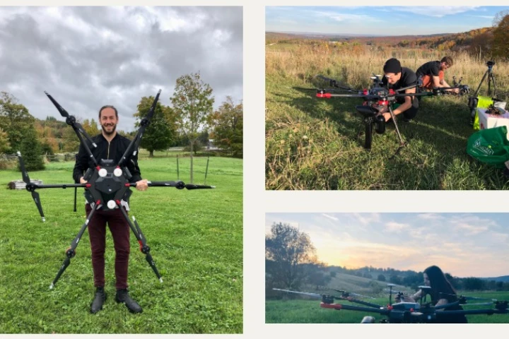 A team of Canadian science and engineering graduates is pitching a dream to plant a billion trees by 2028 using drones