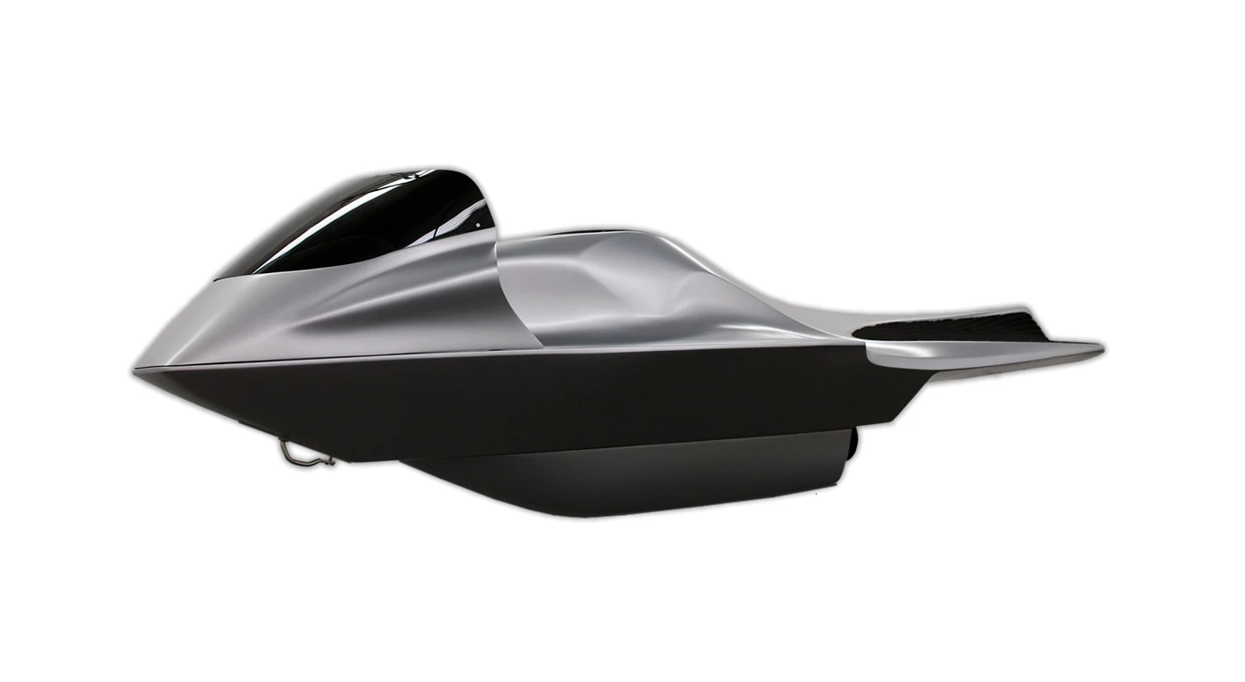 The EXO is an electric personal watercraft, which riders lie on in a prone position