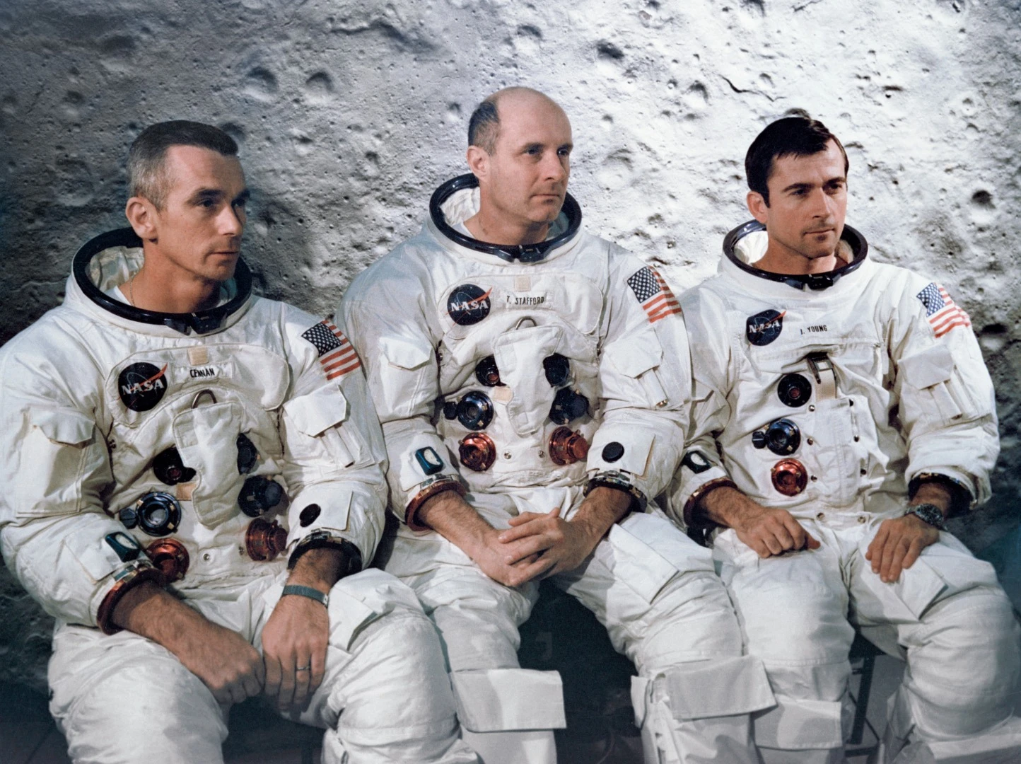 The Apollo 10 crew were all Gemini mission veterans