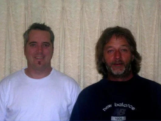 Rob and Rene - tired of the old method of tie-down