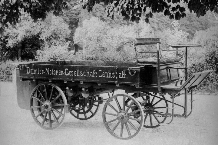 Gottleib Daimler's 1896 truck cart
