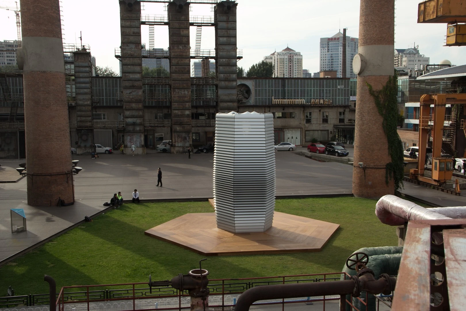 The Smog Free Tower in Beijing