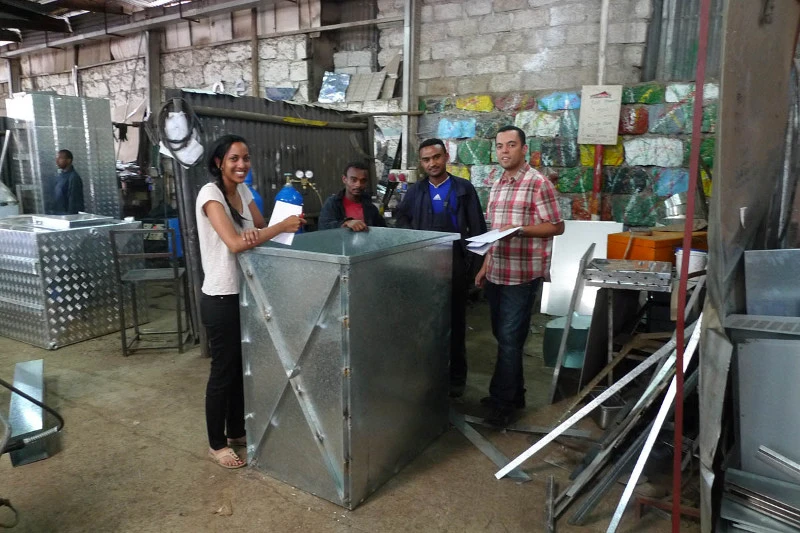 Making of the first SolarKiosk
