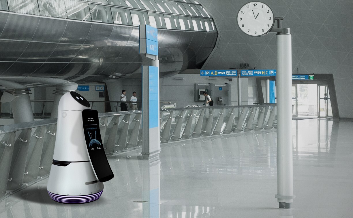 LG's Airport Guide Robot will soon be on duty at Seoul's Incheon International Airport