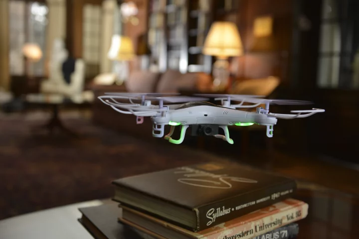 The Rook can be controlled remotely from anywhere in the world via a smartphone