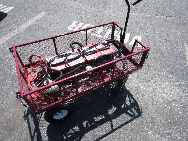 The kart's auxiliary start kit