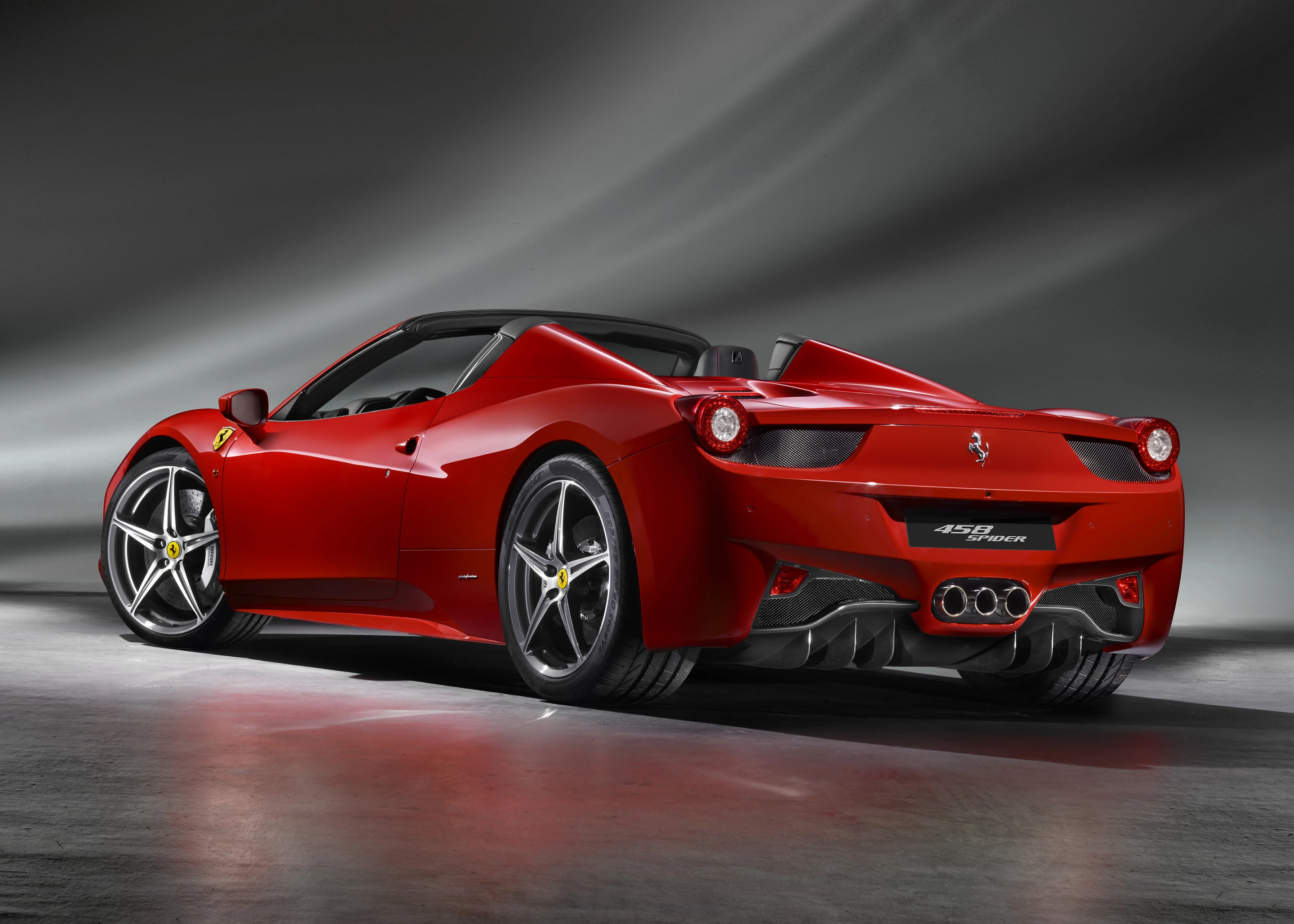 Ferrari's new 458 Spider