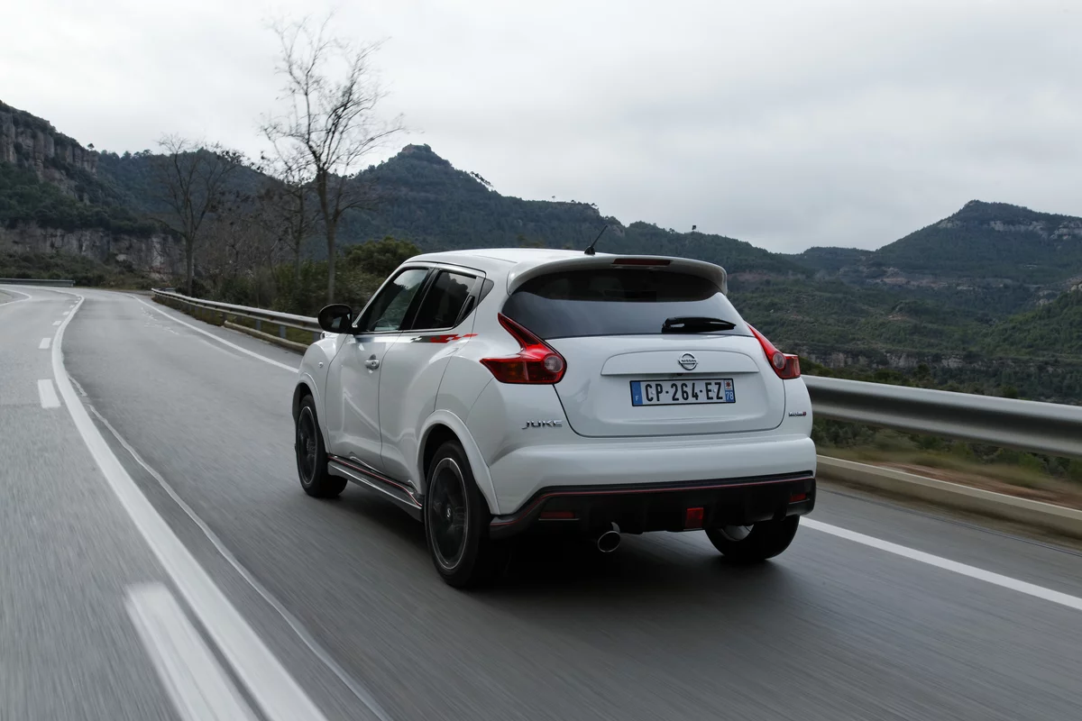 The back of the 2013 JUKE NISMO