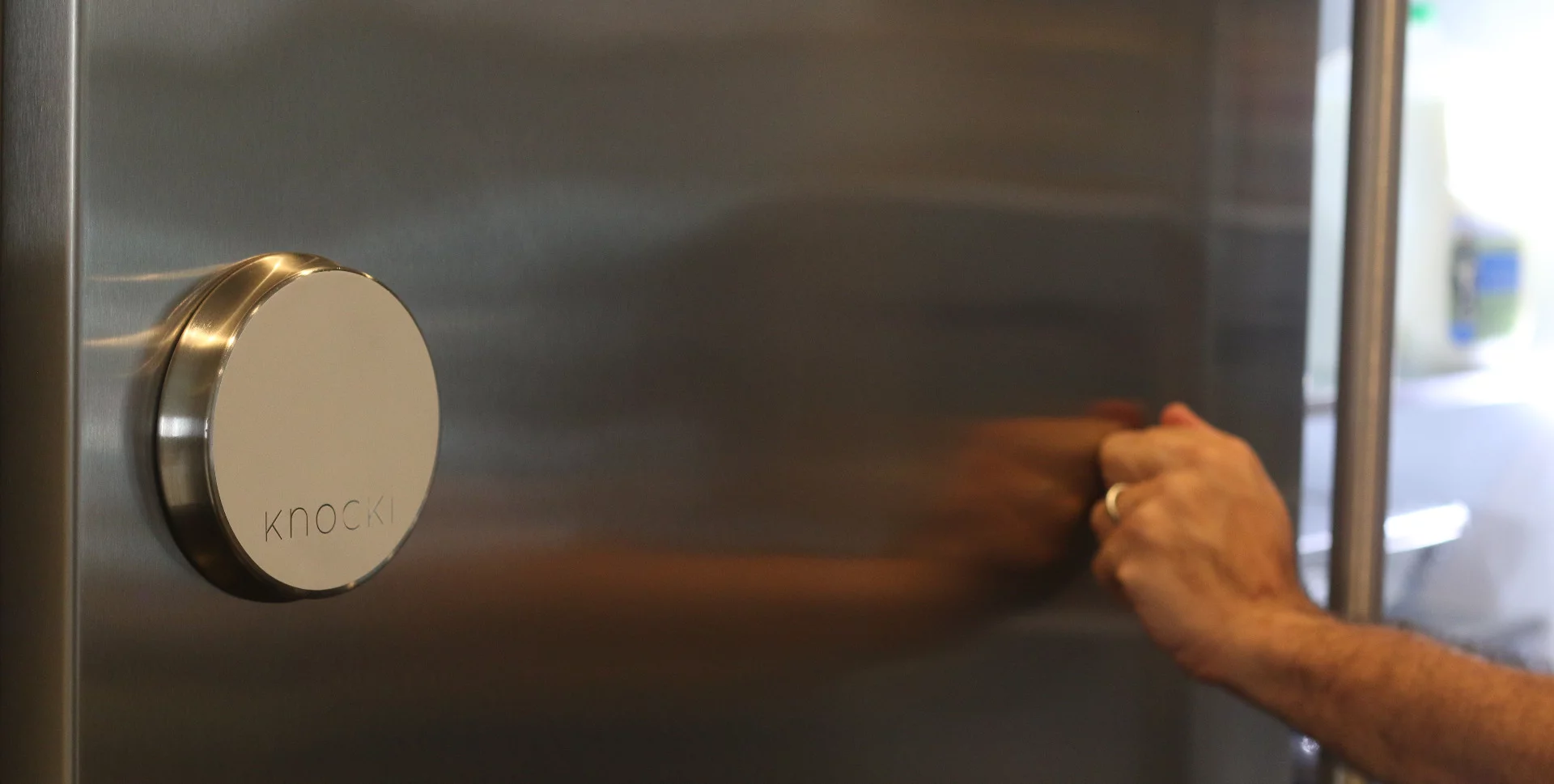 Knocki can be attached to a wide variety of surfaces