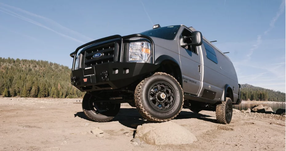 Sportsmobile hasn't let the discontinuation of the Ford E-Series van stop it; it's designed its own van cabin