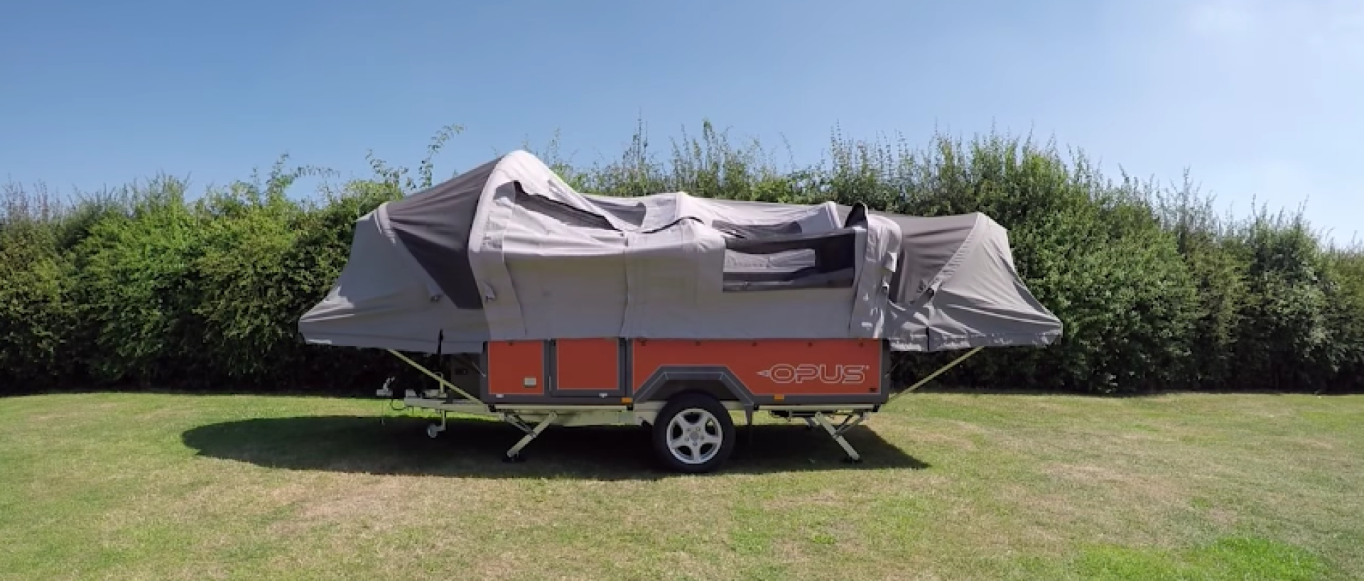 Air Opus camping trailer inflates into a home away from home in 90 seconds