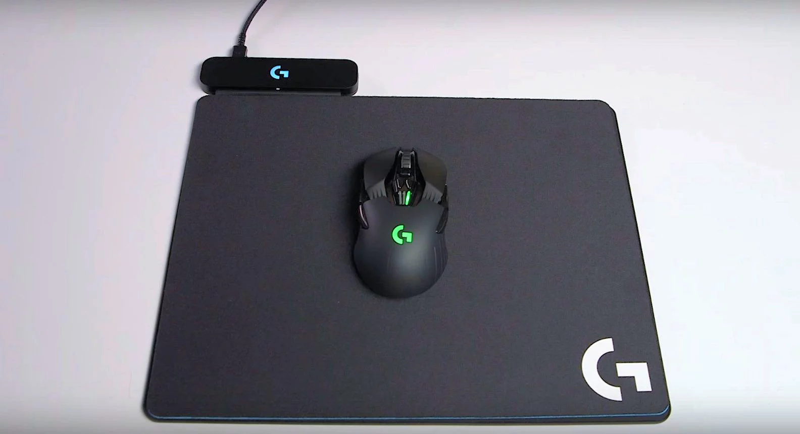 The Powerplay wireless charging mousepad from Logitech