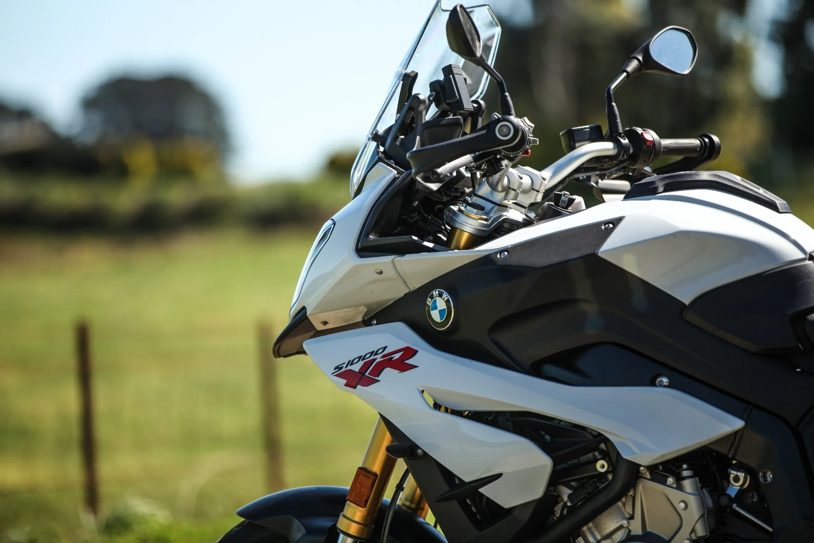 BMW S1000XR: don't let the "beak" fool you, this is a sports tourer, not an adventure machine