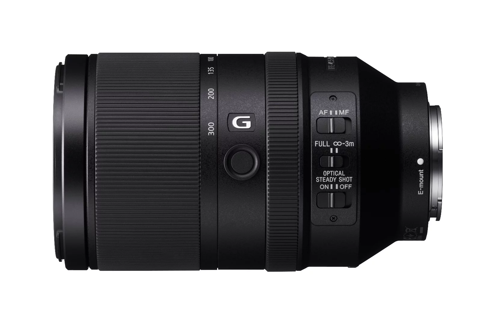 The Sony FE 70-300mm F4.5-5.6 G OSS Telephoto Zoom has a minimum focusing distance of less than 3 feet (0.9m)