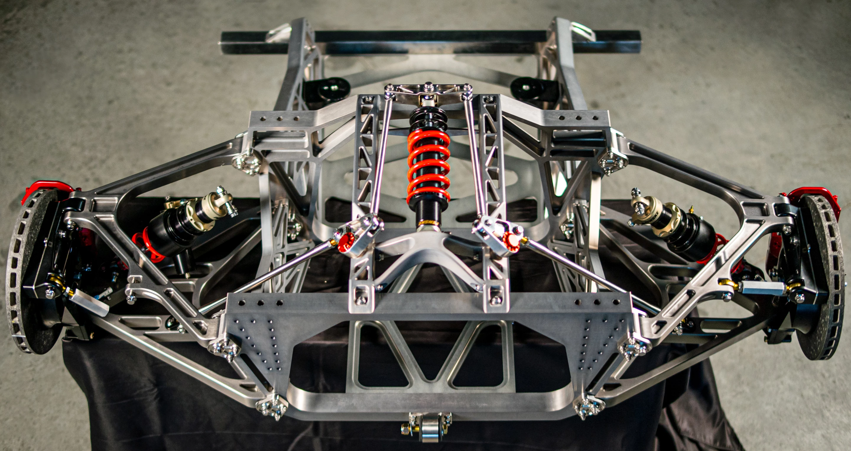 Suspension is electronically actuated